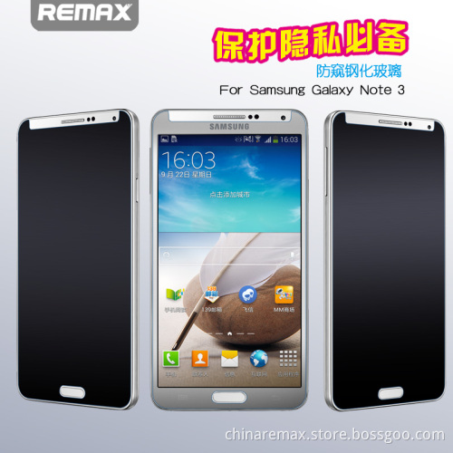 Excellent Peep-Proof Tempered Glass Screen Protector for Sumsang Note 3